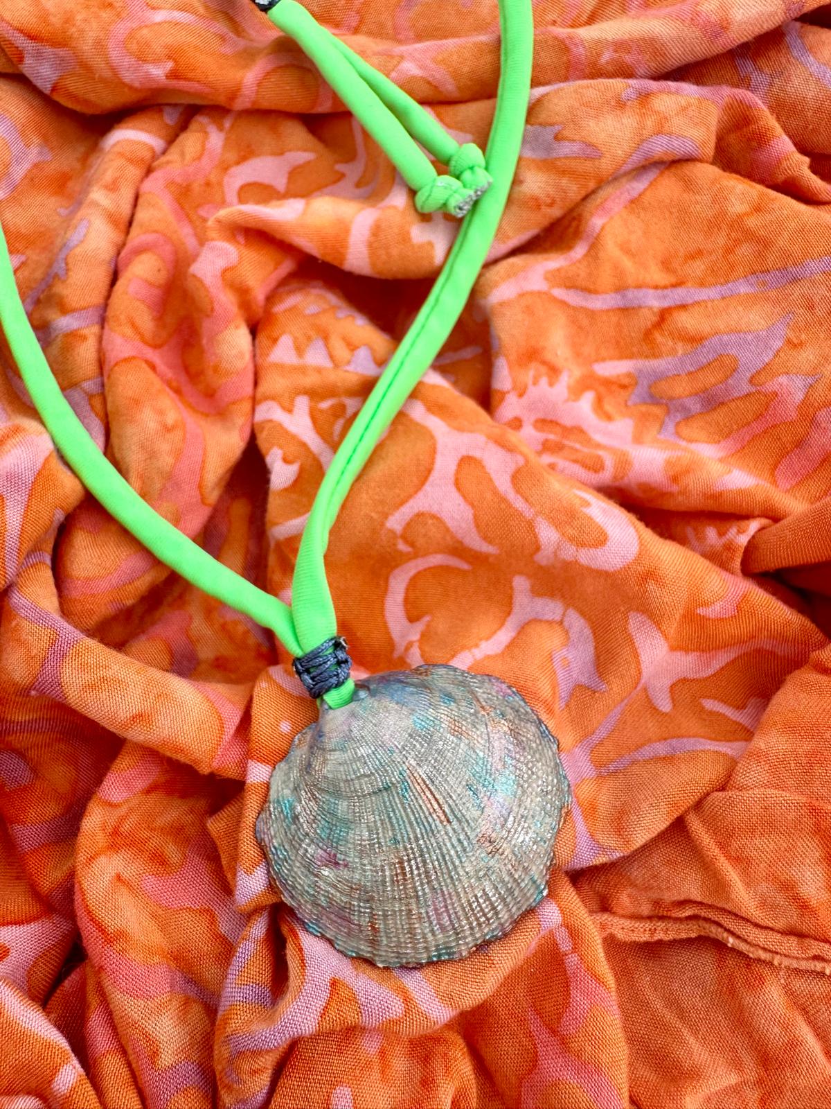 Hand made necklace - sea shell
