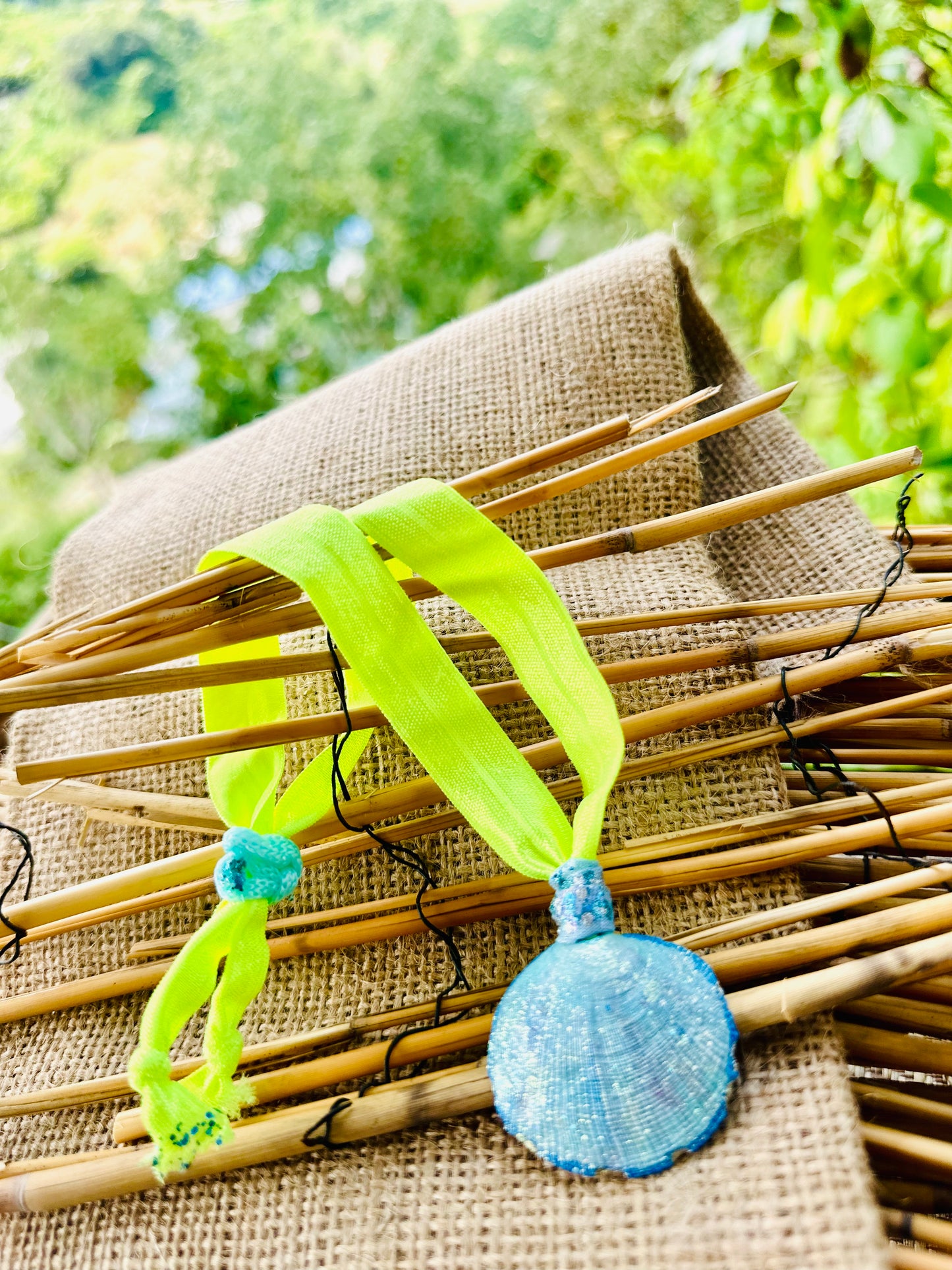 Hand made necklace - sea shell