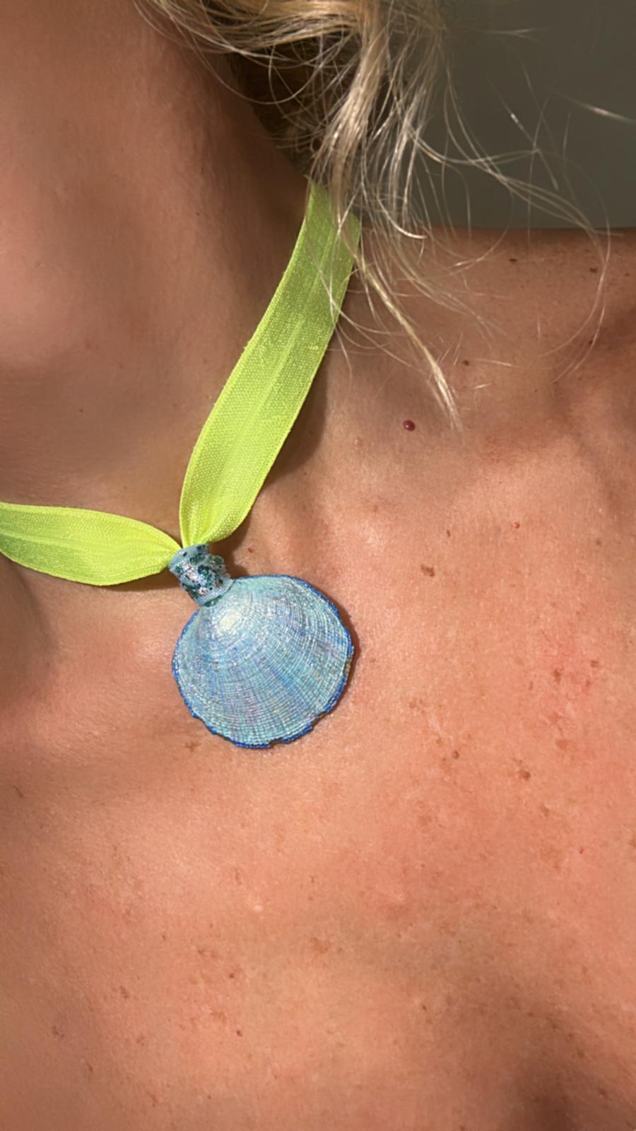 Hand made necklace - sea shell