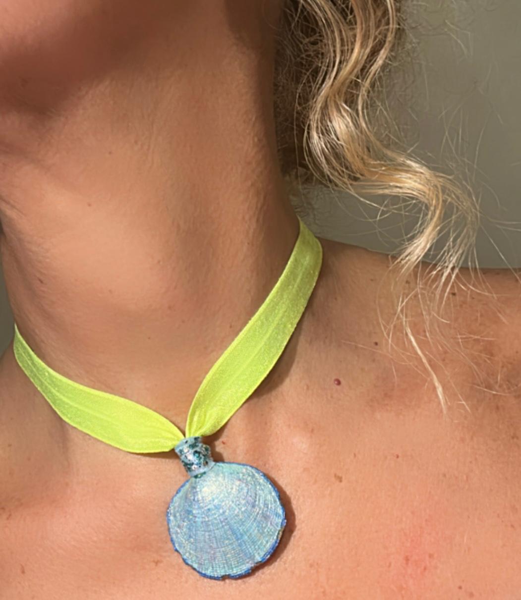 Hand made necklace - sea shell