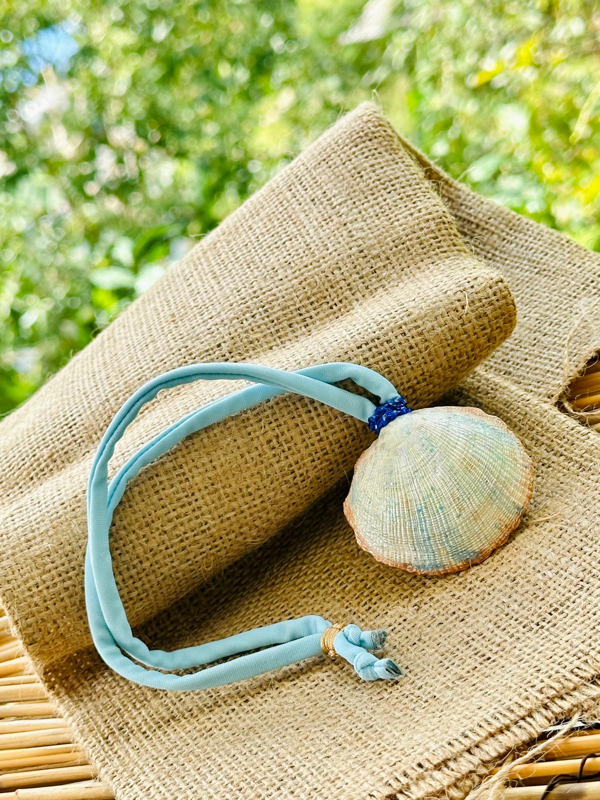 Hand made necklace - sea shell