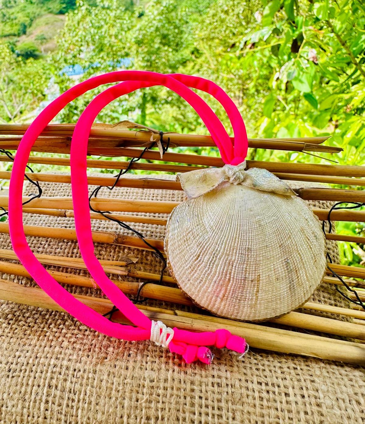 Hand made necklace - sea shell