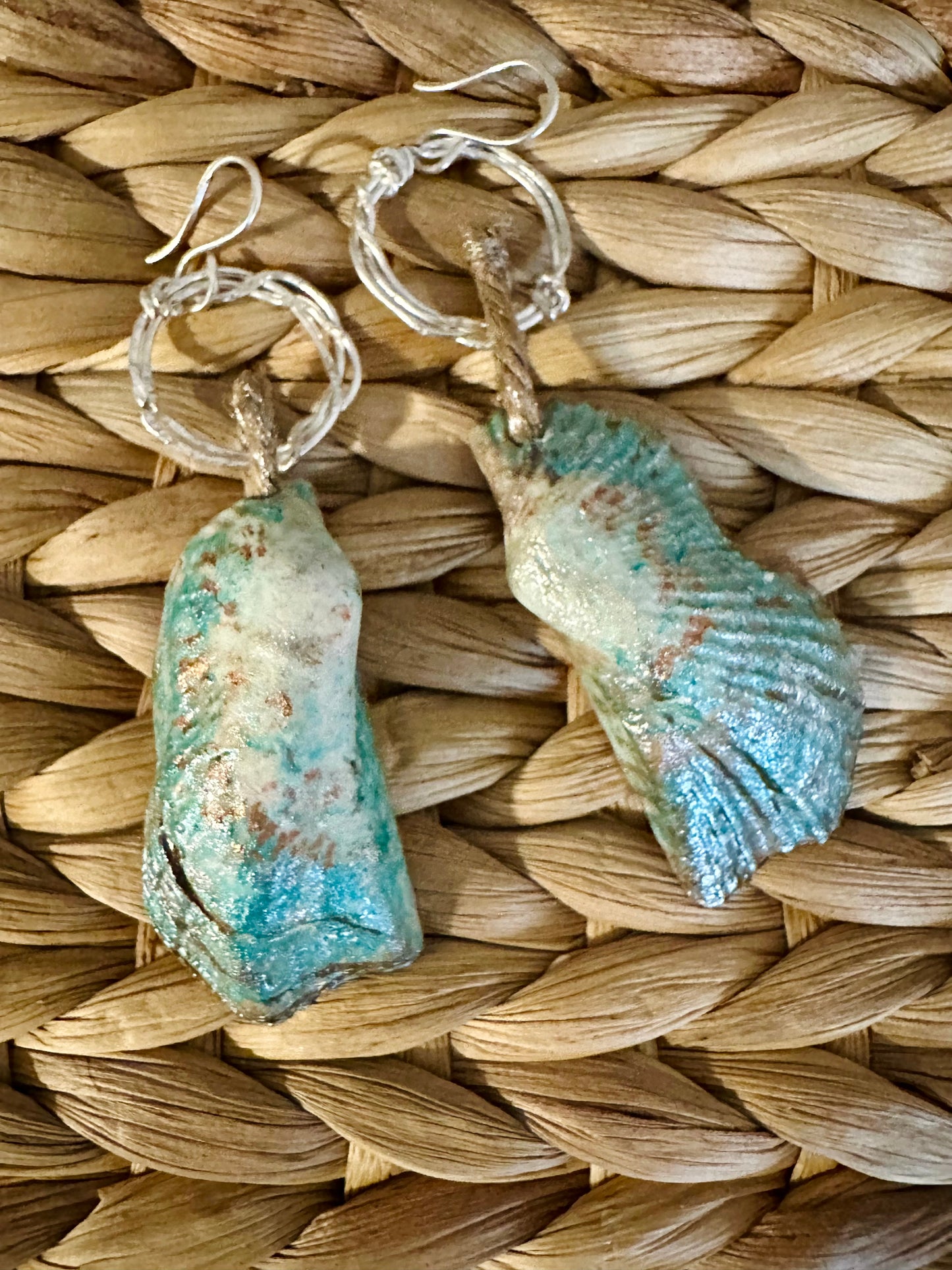 Seashell earrings