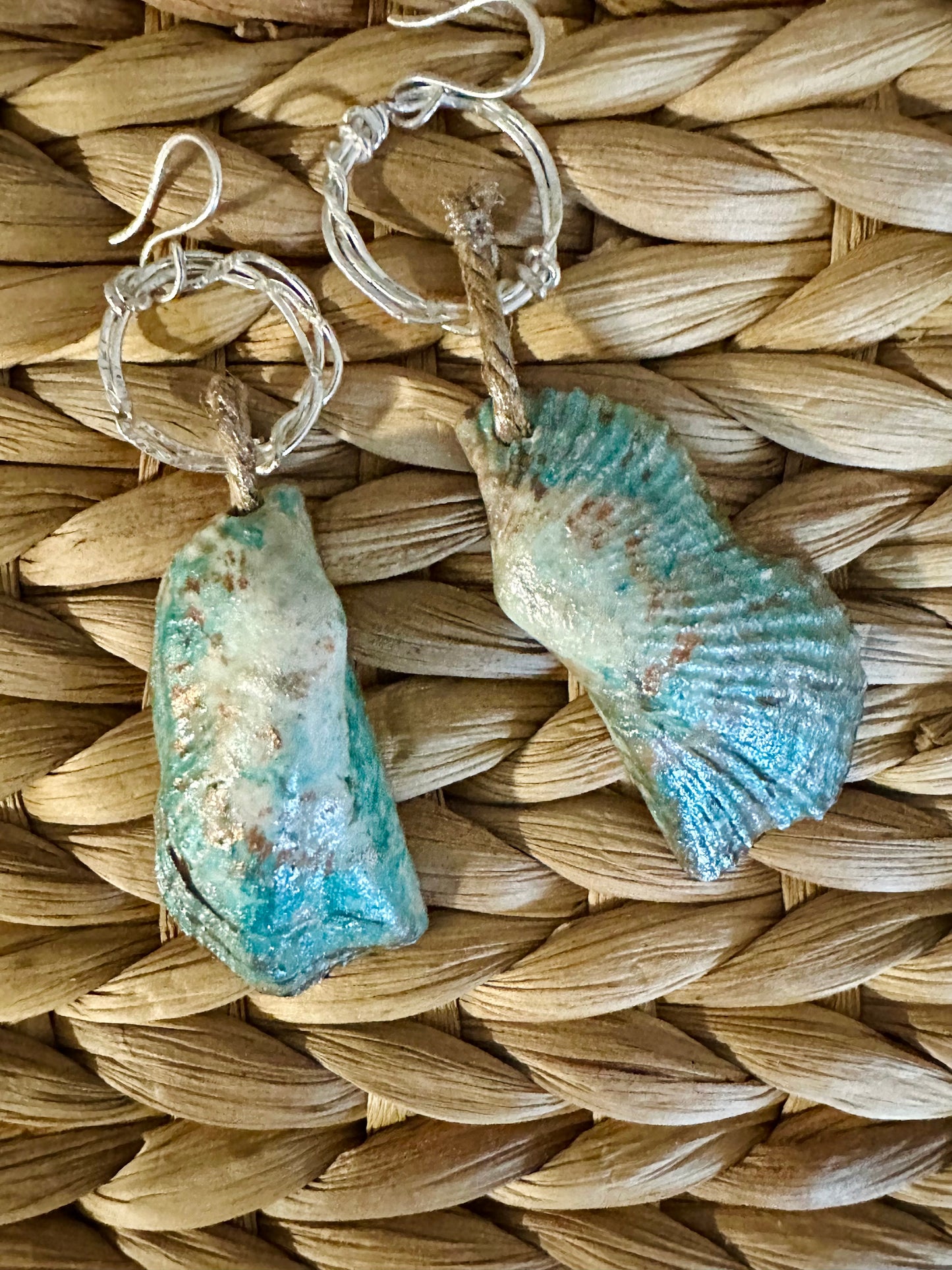 Seashell earrings