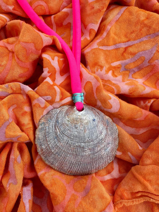 Hand made necklace - sea shell
