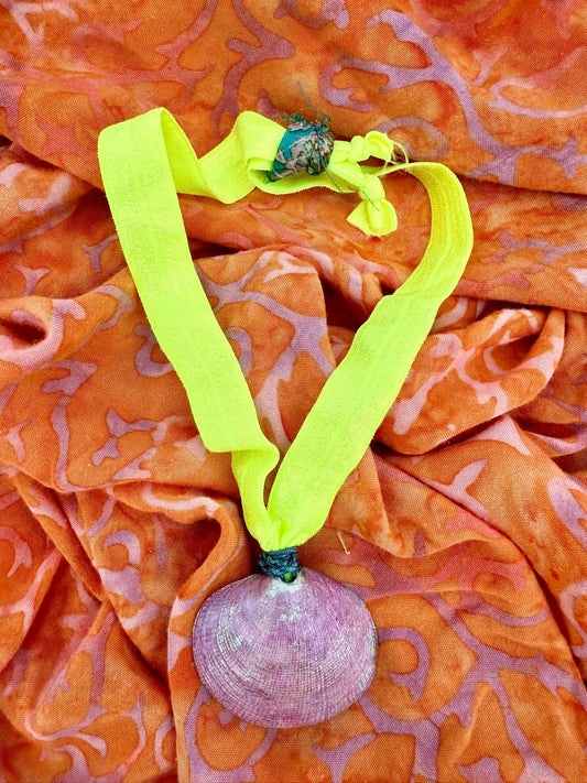 Hand made necklace - sea shell