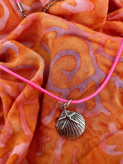 Hand made necklace- Sea shell charm